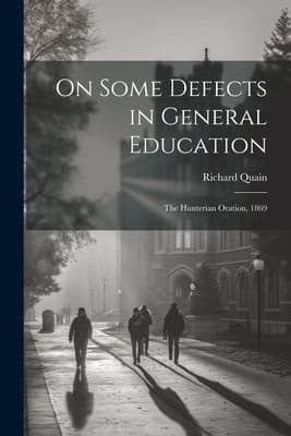 Tapa de On Some Defects in General Education