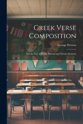 Tapa de Greek Verse Composition