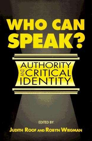 Tapa de Who Can Speak?