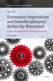 Tapa de Economics Imperialism and Interdisciplinarity : Before the Watershed