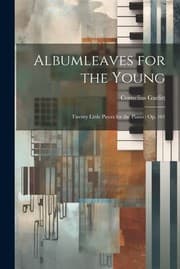 Tapa de Albumleaves for the Young : Twenty Little Pieces for the Piano