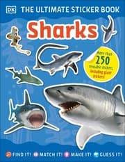 Tapa de Ultimate Sticker Book Sharks