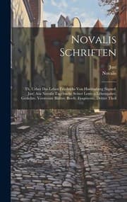 Tapa de Novalis Schriften