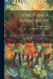 Tapa de Vingt Ans À Madagascar