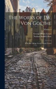 Tapa de Works of J. W. Von Goethe