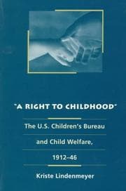 Tapa de A right to childhood