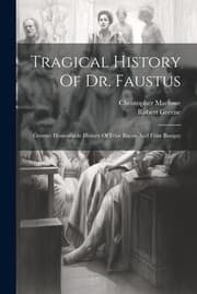 Tapa de Tragical History of Dr. Faustus : Greene