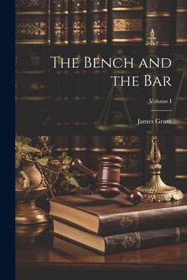 Tapa de Bench and the Bar; Volume I