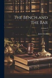 Tapa de Bench and the Bar; Volume I