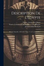 Tapa de Description de L'égypte : Histoire Naturelle. 1824-1829. Plates
