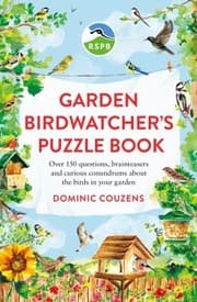 Tapa de RSPB Garden Birdwatcher's Puzzle Book