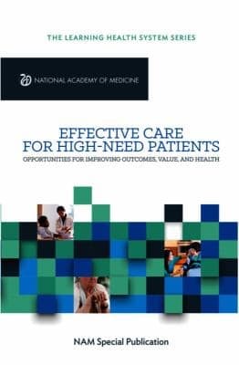 Tapa de Effective Care for High-Need Patients