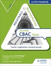 Tapa de Meistroli Mathematics Ar CBAC TGAU - Uwch