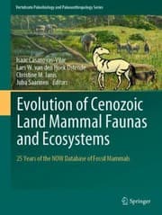 Tapa de Evolution of Cenozoic Land Mammal Faunas and Ecosystems