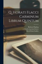 Tapa de Q. Horati Flacci Carminum Librum Quintum