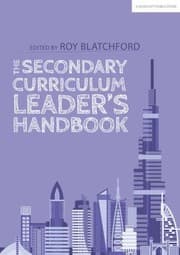 Tapa de Secondary Curriculum Leader's Handbook