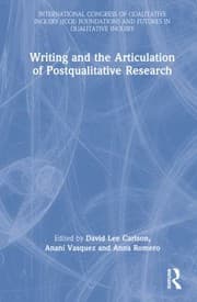 Tapa de Writing and the Articulation of Postqualitative Research