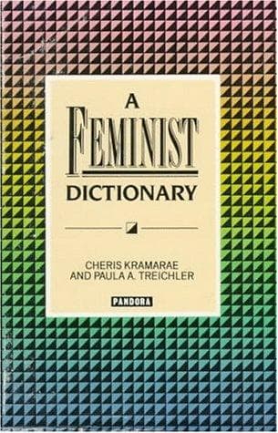 Tapa de Feminist Dictionary