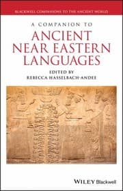 Tapa de Companion to Ancient near Eastern Languages