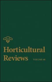 Tapa de Horticultural Reviews, Volume 40