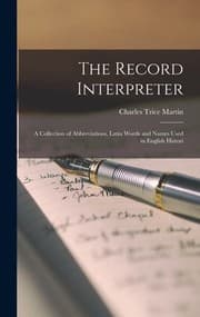 Tapa de The Record Interpreter