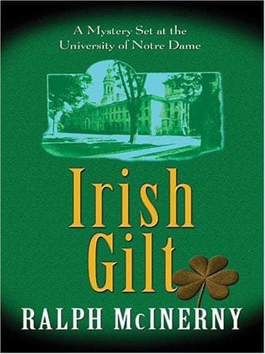 Tapa de Irish gilt