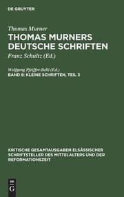 Tapa de Kleine Schriften, Teil 3 : (Prosaschriften Gegen Die Reformation)