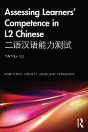Tapa de Assessing Learners' Competence in L2 Chinese