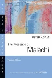 Tapa de Message of Malachi