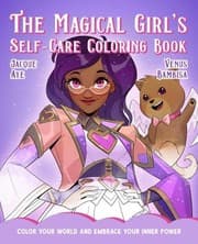 Tapa de Magical Girl's Self-Care Coloring Book
