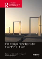 Tapa de Routledge Handbook for Creative Futures