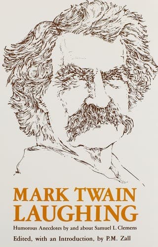 Tapa de Mark Twain laughing