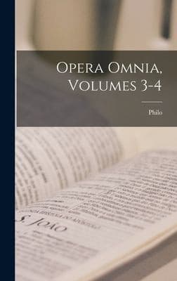Tapa de Opera Omnia, Volumes 3-4