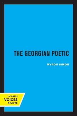 Tapa de Georgian Poetic