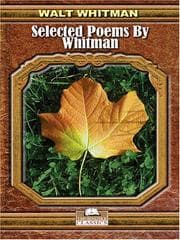 Tapa de Selected Poems by Whitman