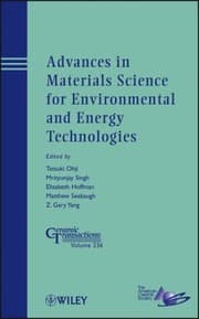 Tapa de Advances in Materials Science for Environmental and Energy Technologies
