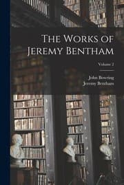 Tapa de Works of Jeremy Bentham; Volume 2