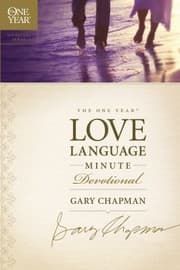 Tapa de One Year Love Language Minute Devotional
