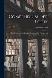 Tapa de Compendium der Logik