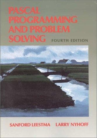 Tapa de Pascal Programming and Problem Solving with Software
