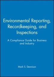 Tapa de Environmental reporting, recordkeeping, and inspections