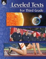 Tapa de Leveled Texts for Third Grade