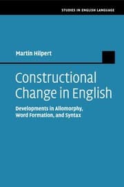Tapa de Constructional Change in English