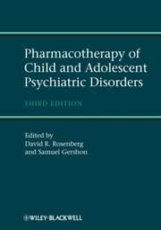 Tapa de Pharmacotherapy of Child and Adolescent Psychiatric Disorders