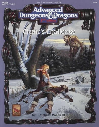 Tapa de Cleric's Challenge