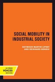 Tapa de Social Mobility in Industrial Society