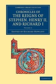Tapa de Chronicles of the Reigns of Stephen, Henry II, and Richard I