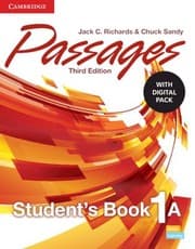 Tapa de Passages Level 1 Student's Book a with Digital Pack