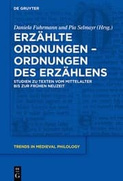 Tapa de Erzählte Ordnungen - Ordnungen des Erzählens