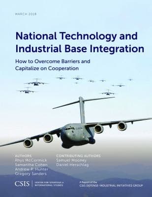 Tapa de National Technology and Industrial Base Integration